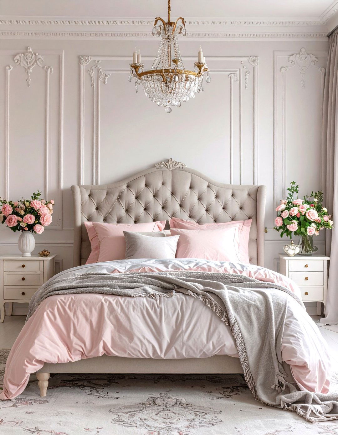 The Parisian Chic Bedroom - 30 grown woman bedroom ideas