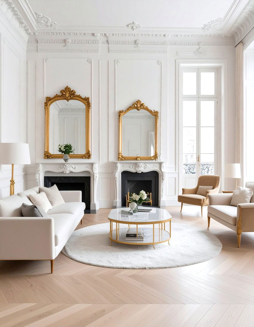 The Parisian Chic Salon - 30 interior design game ideas