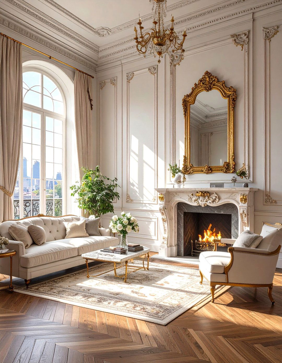 The Parisian Haussmann Apartment - 30 manhattan home design ideas