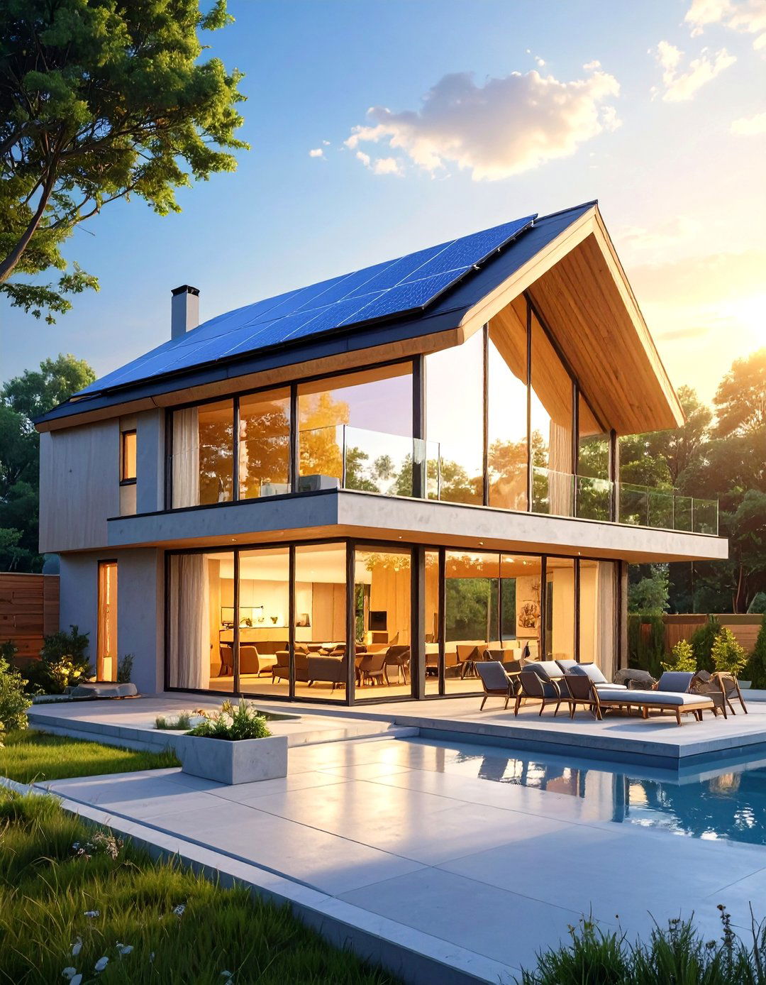 The Passive Solar Design - 30 low budget simple two storey house design ideas