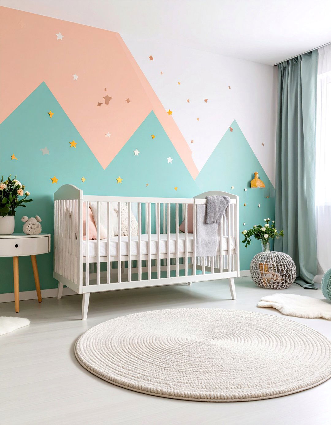 The Pastel Geometric Nursery