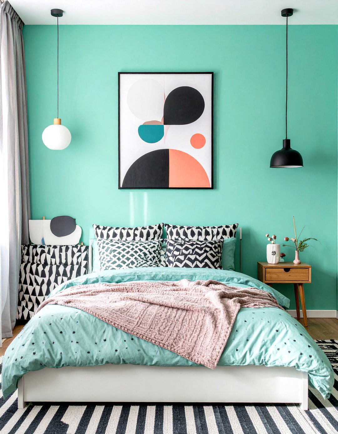 The Pastel Pop Art Bedroom - 30 girl room decor ideas