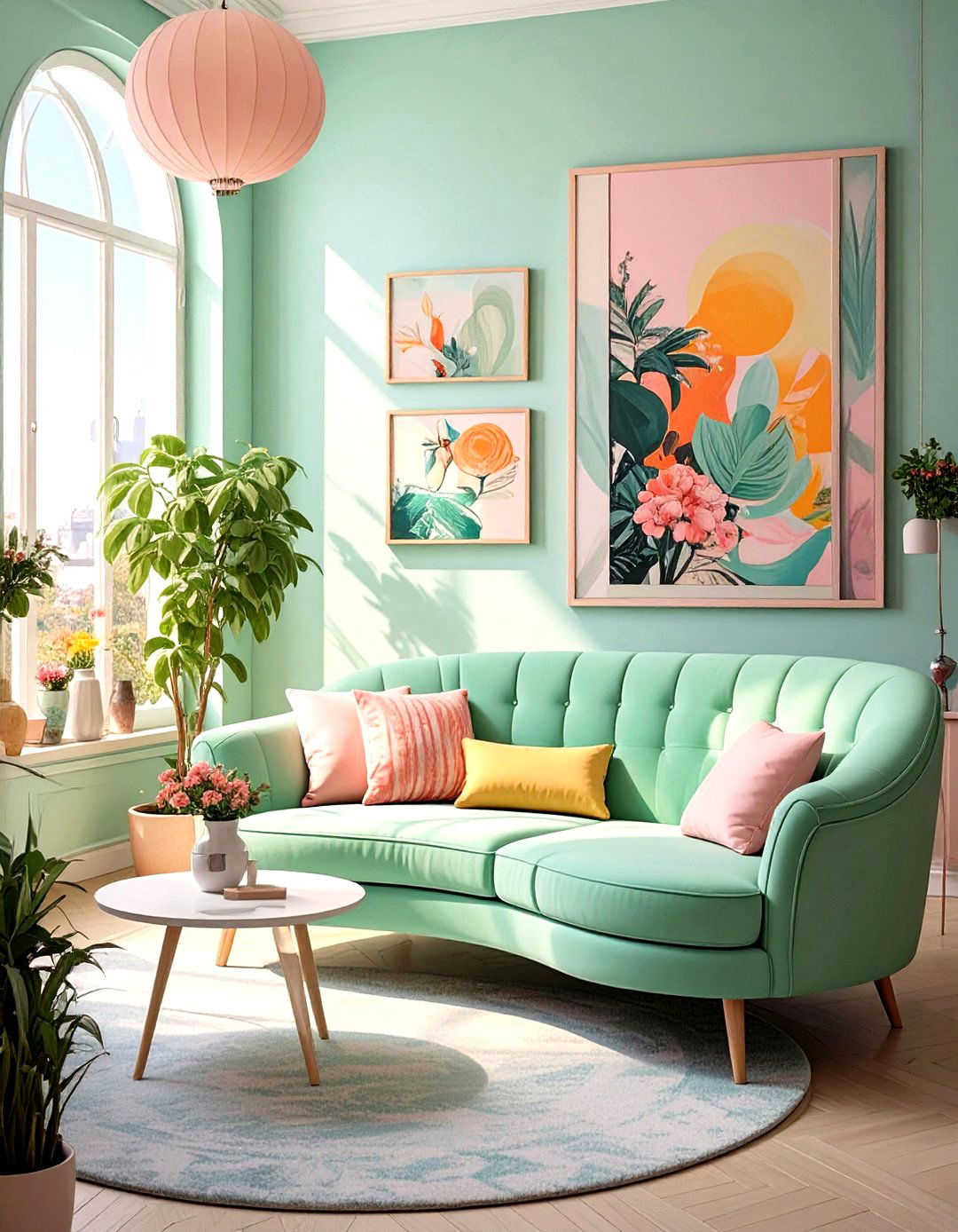 The Pastel Pop Art Space - 30 havenly interior design ideas