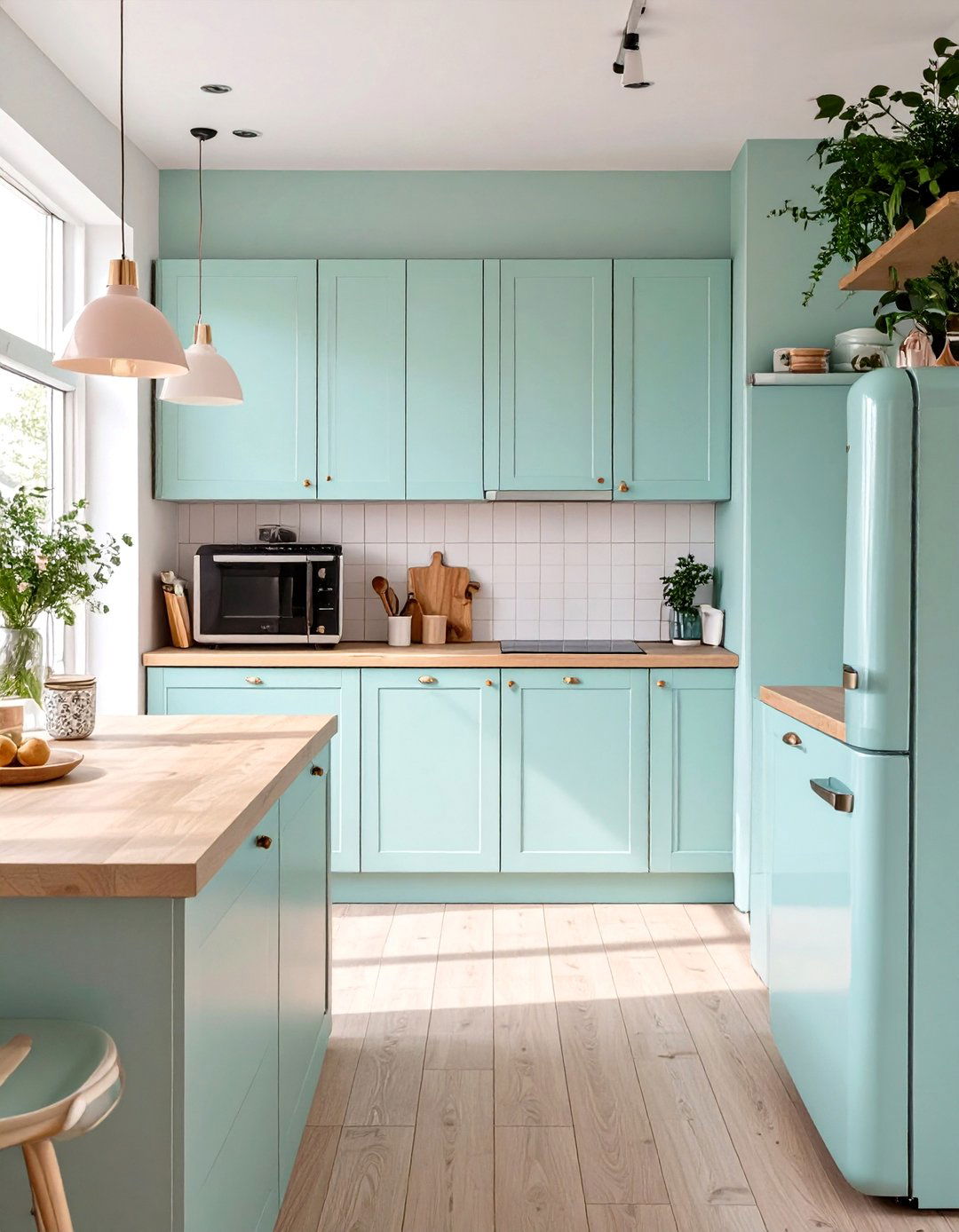The Pastel Pop Kitchen - 30 how to design a kitchen ideas