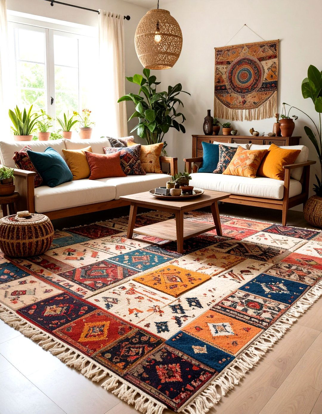The Patchwork Rug Design