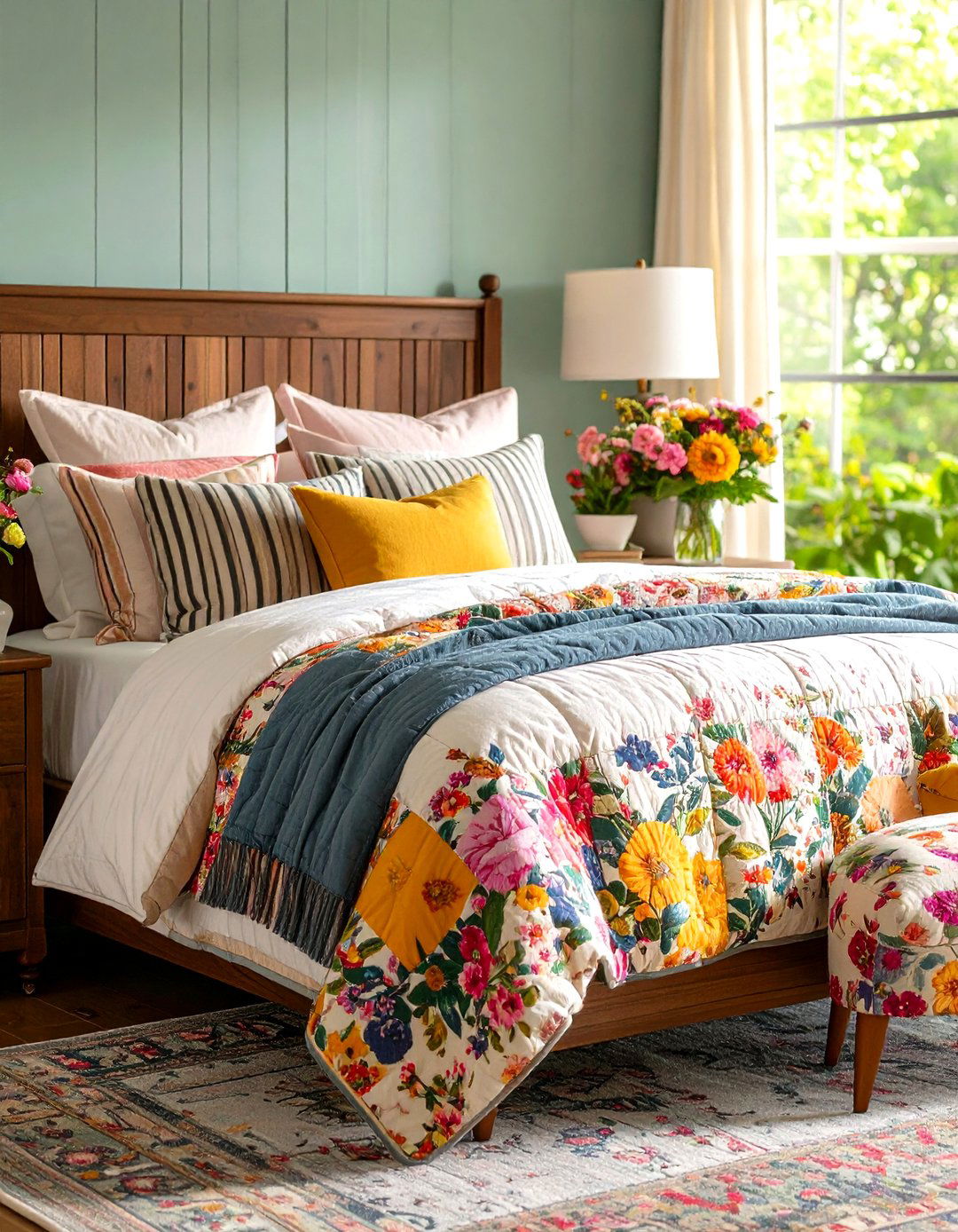 The Pattern Play Bedroom