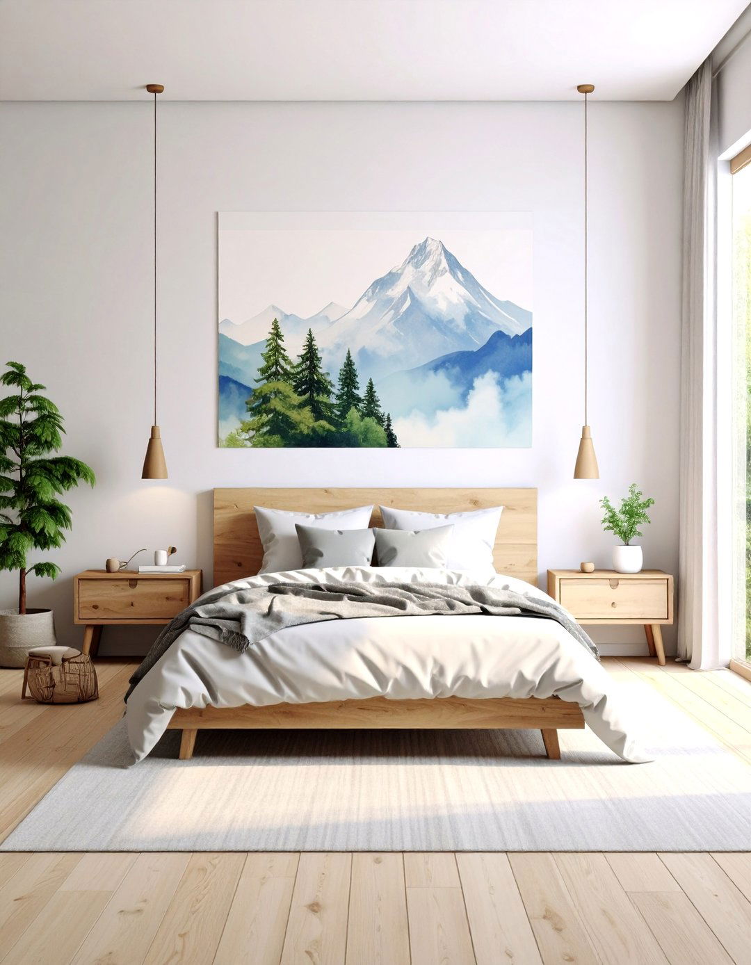The Peaceful Mountain Zen Bedroom - 30 7 year old boy bedroom ideas