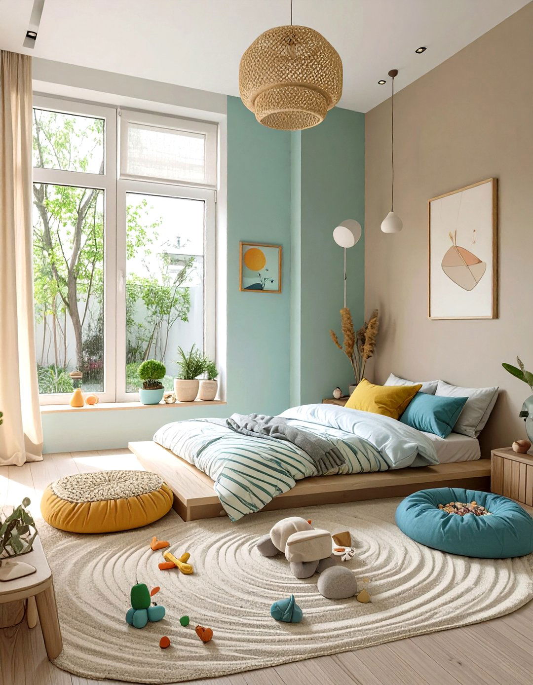 The Peaceful Zen Retreat Bedroom - 30 boy bedroom ideas