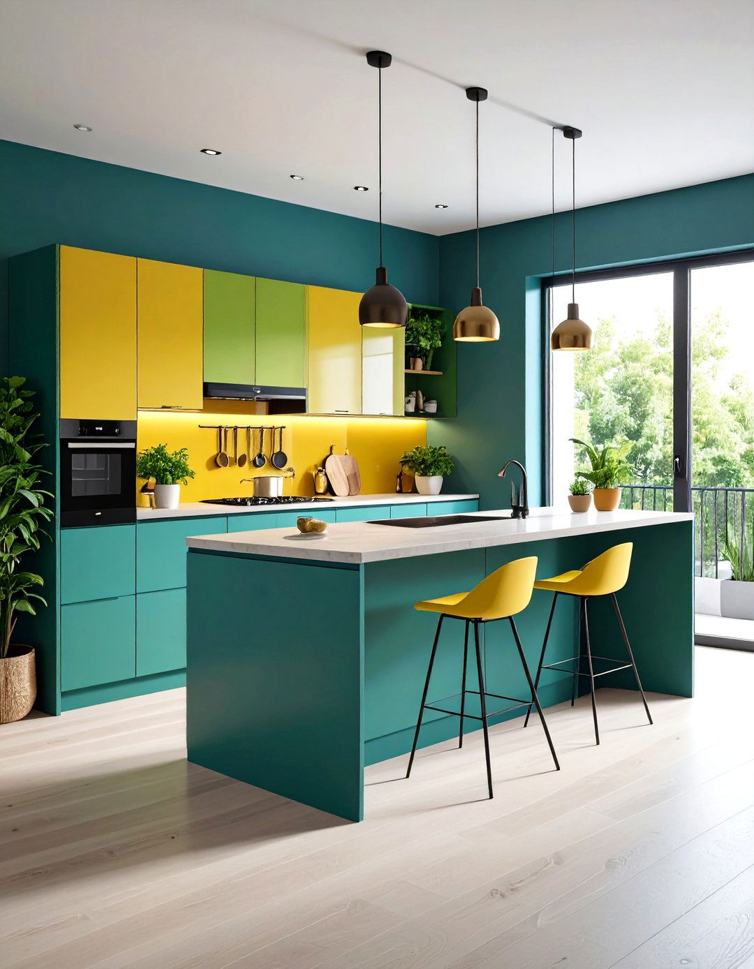 The Peninsula as a Home Office Nook - 30 kitchen peninsula ideas
