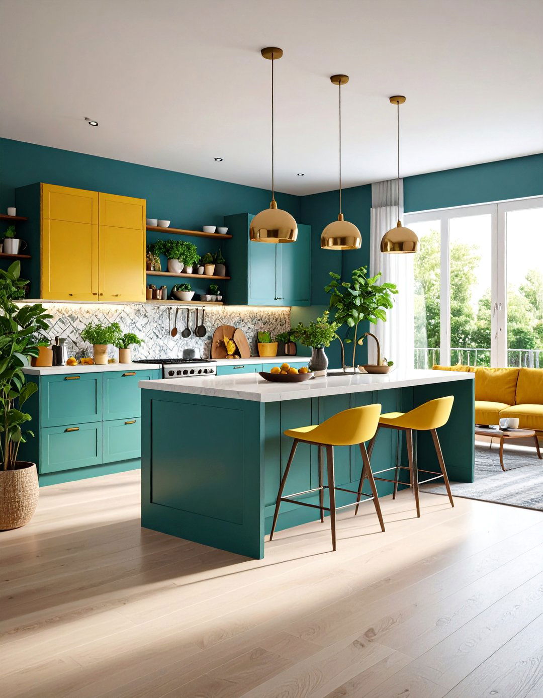 The Peninsula as a Room Divider - 30 kitchen peninsula ideas