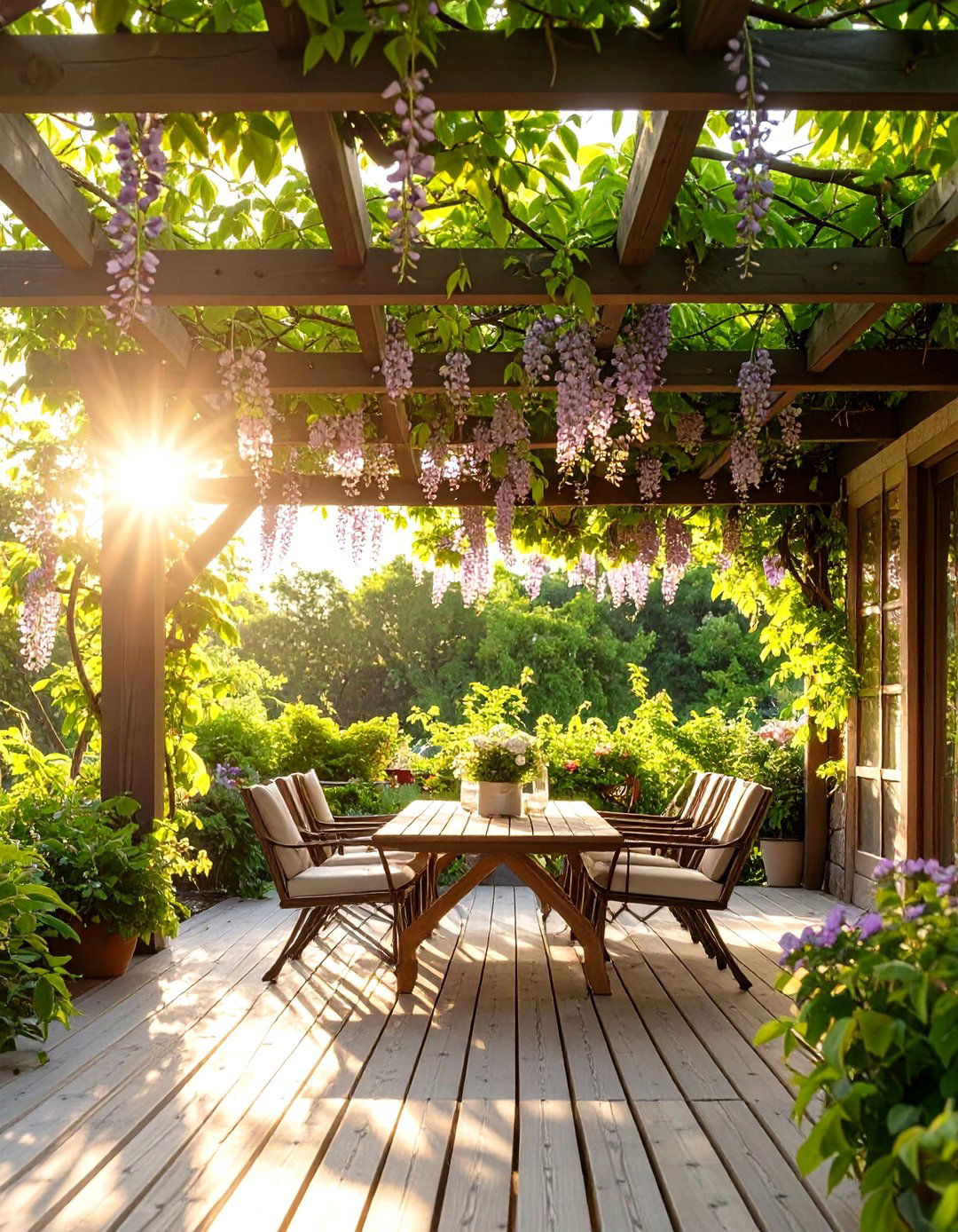 The Pergola Covered Deck - 30 covered deck ideas