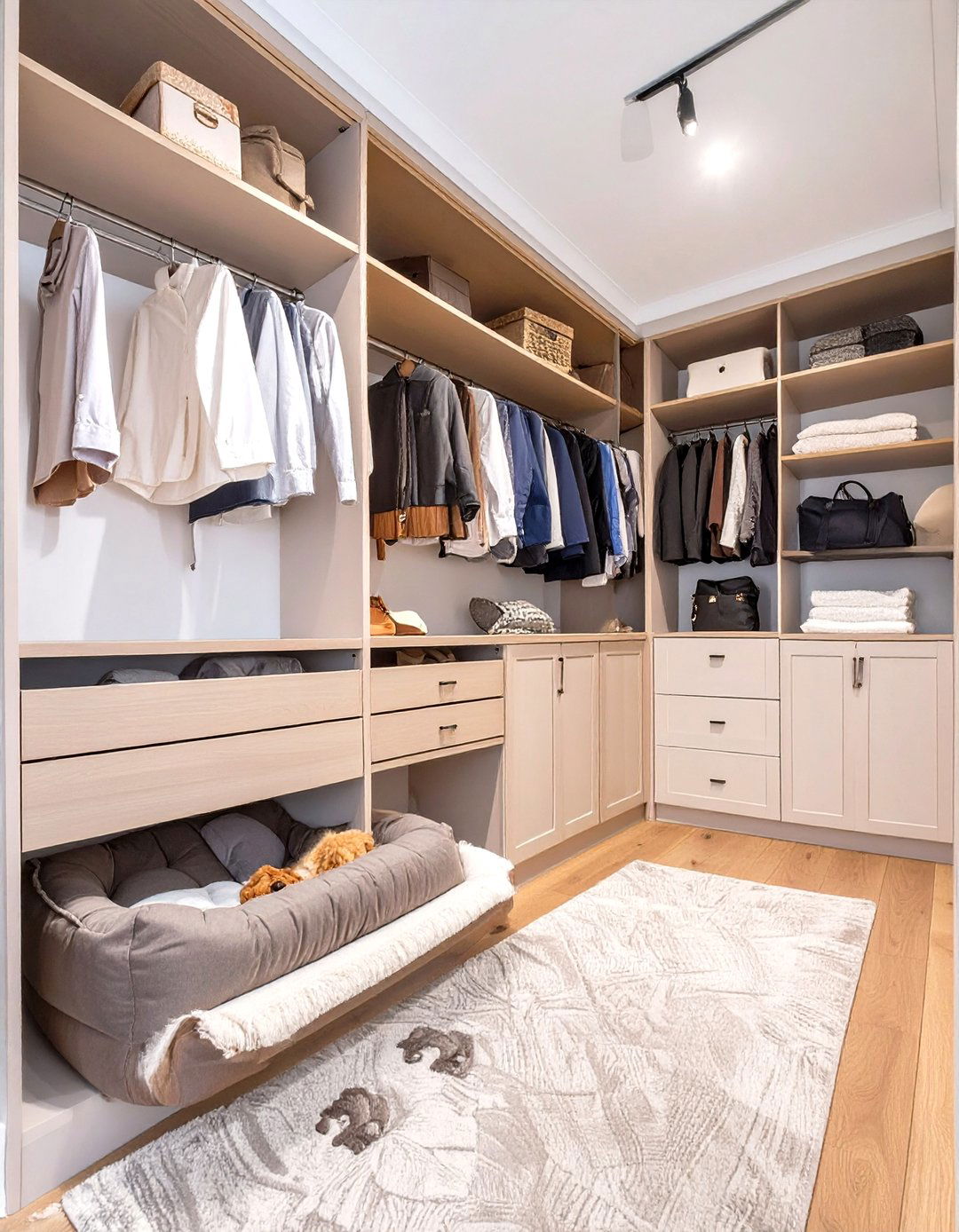The Pet Friendly Closet Design - 30 master bedroom closet ideas