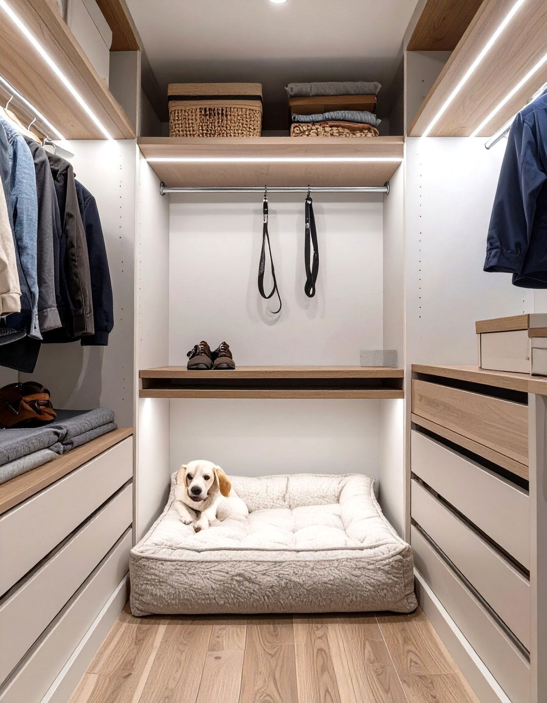 The Pet Friendly Closet Integration - 30 closet makeover ideas