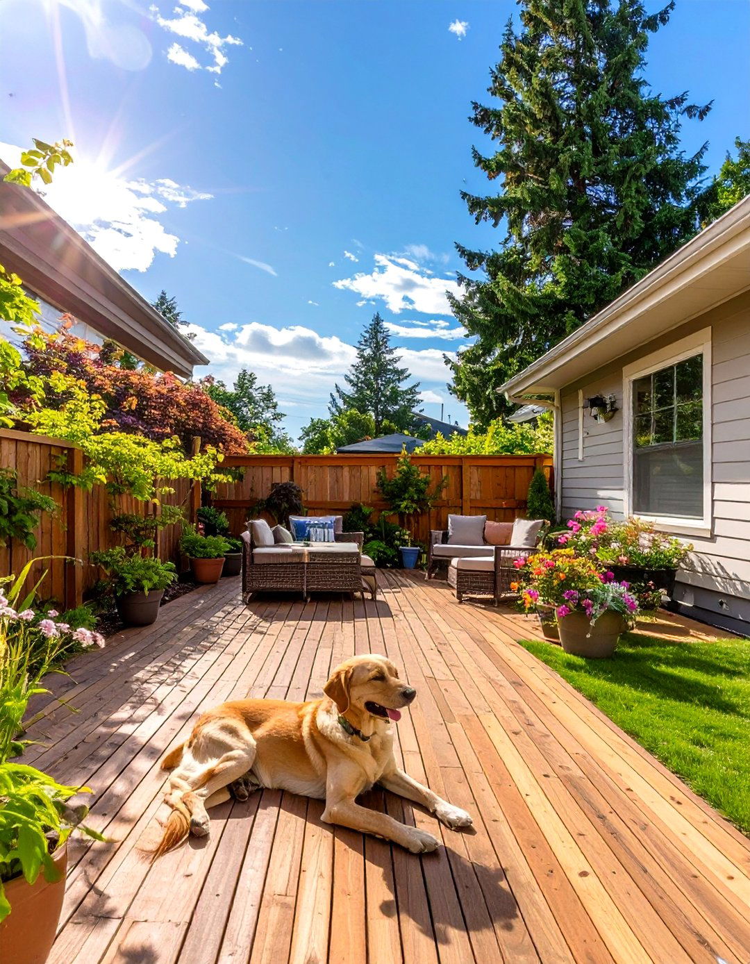 The Pet Friendly Deck Design - 30 deck design software ideas