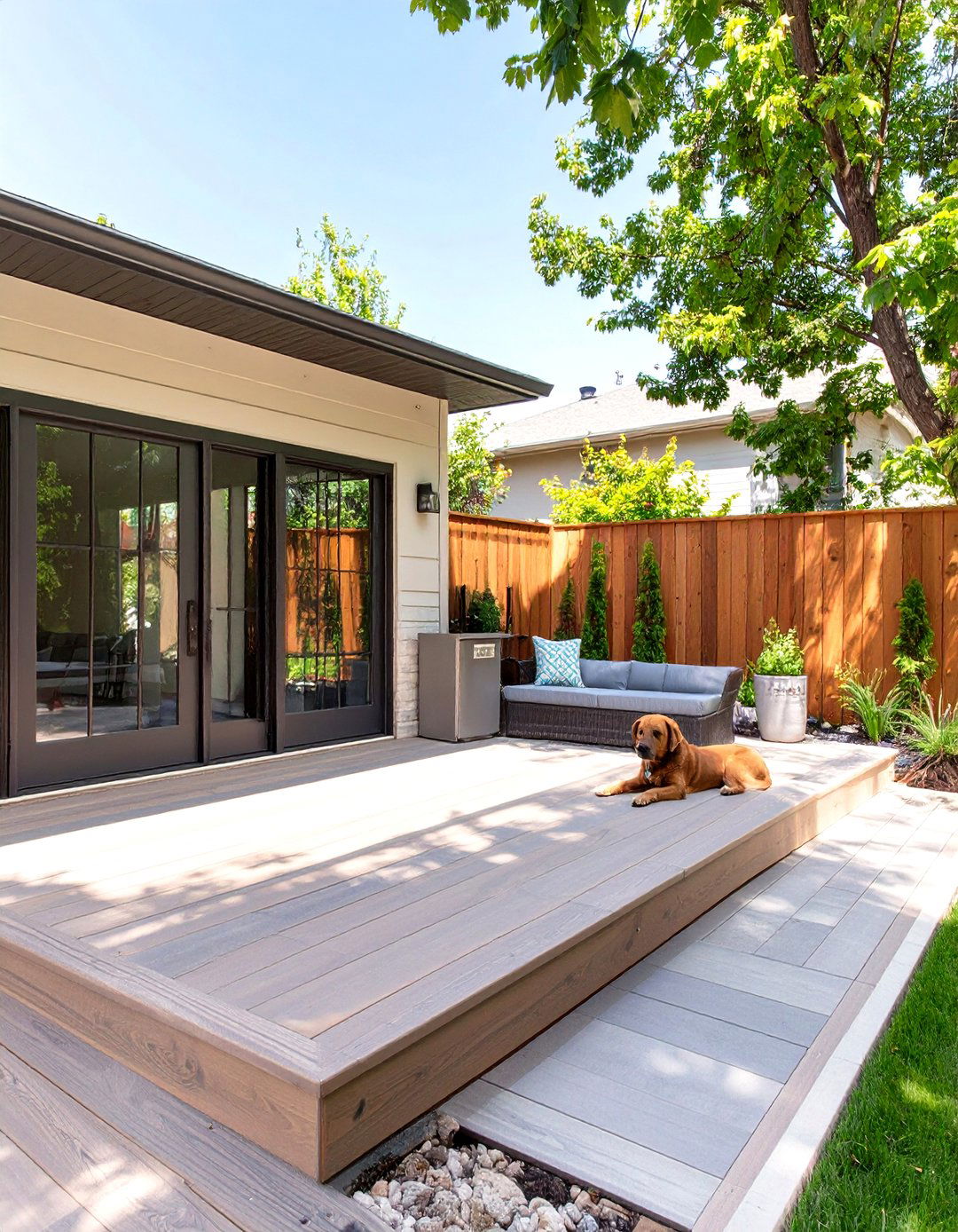 The Pet Friendly Deck - 30 custom deck designs