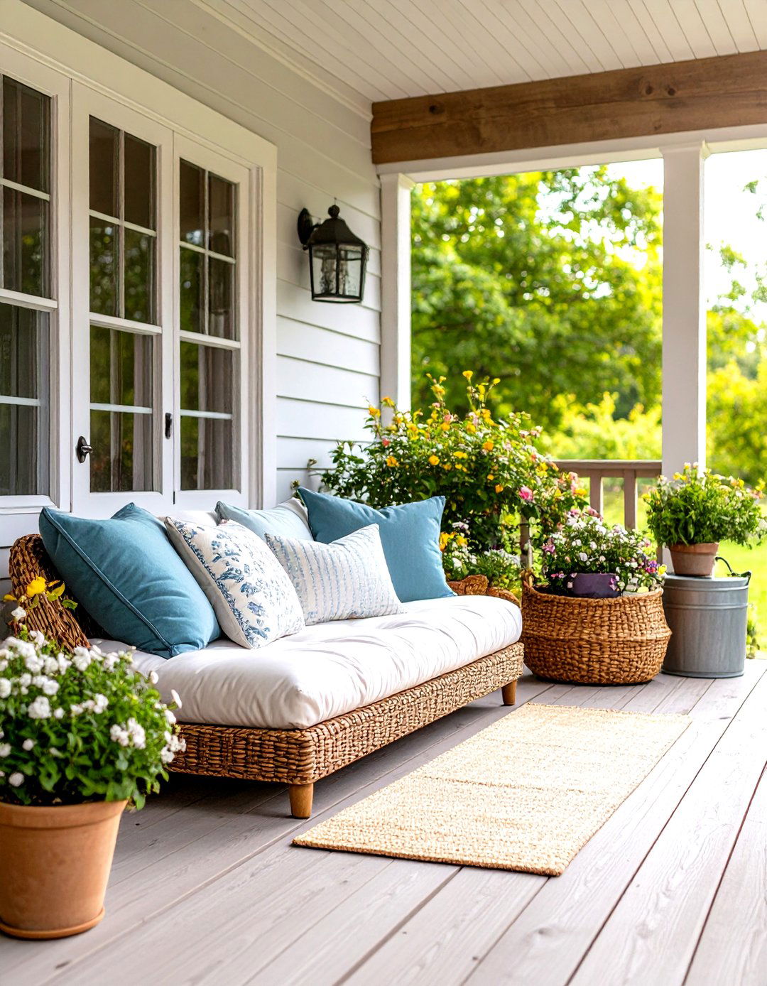 The Pet Friendly Farmhouse Porch Design - 30 farmhouse porch ideas