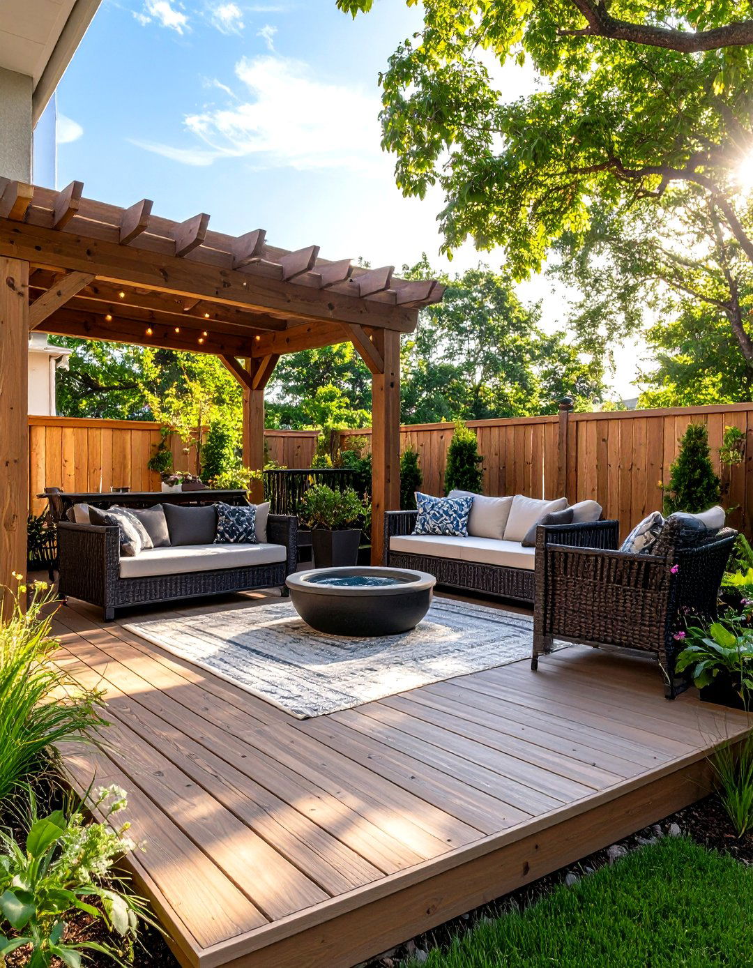 The Pet Friendly Front Patio - 30 front patio ideas
