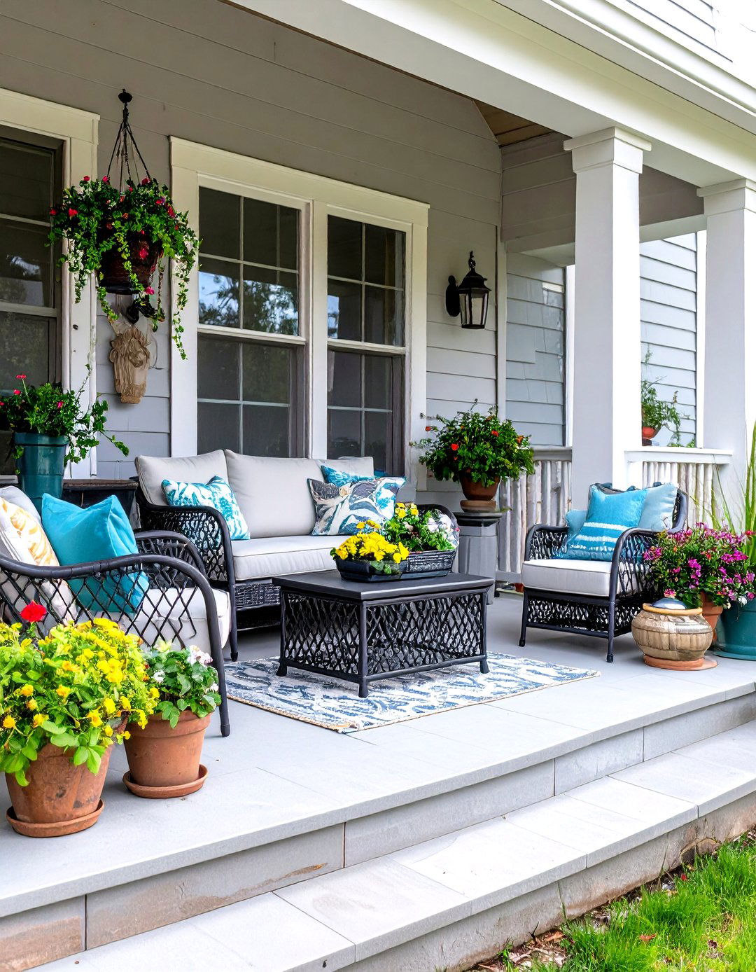 The Pet Friendly Front Porch - 30  front porch ideas