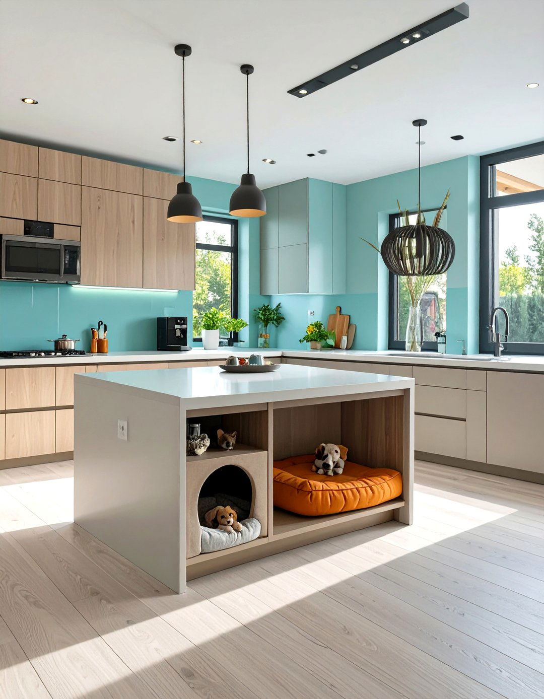 The Pet Friendly Kitchen - 30 new kitchen designs