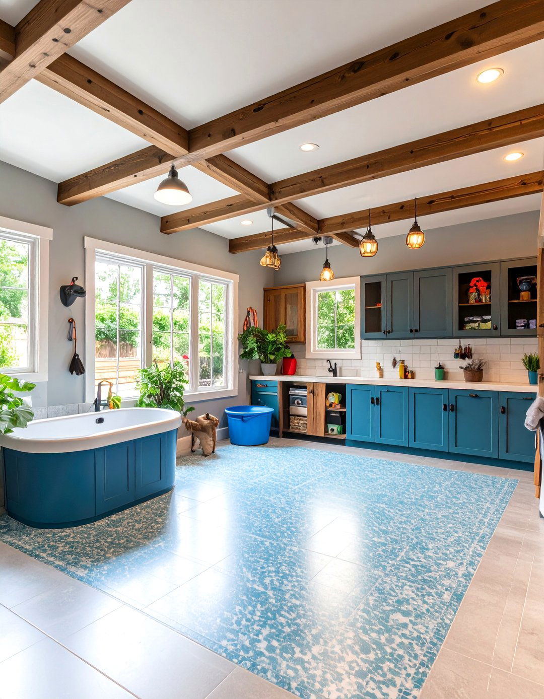 The Pet Friendly Palace Garage - 30 2 car garage ideas