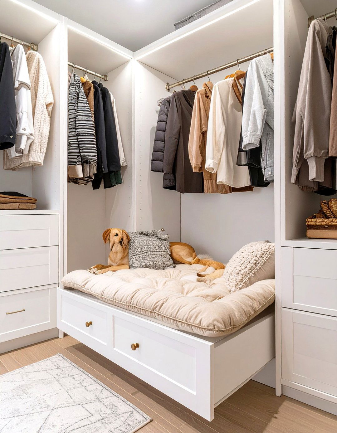 The Pet Friendly Wardrobe Integration - 30 closet remodel ideas