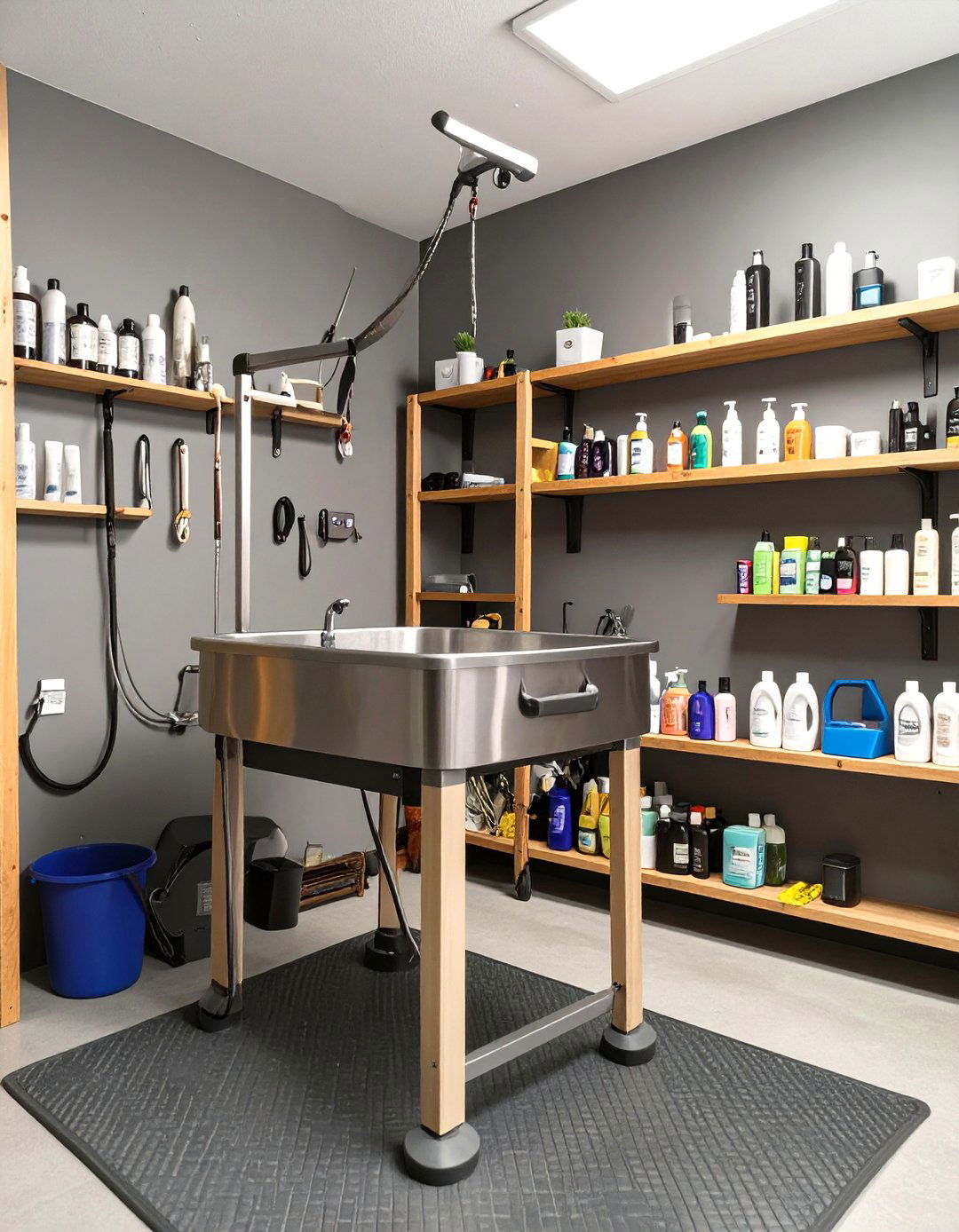The Pet Grooming Station Garage - 30 garage interior ideas