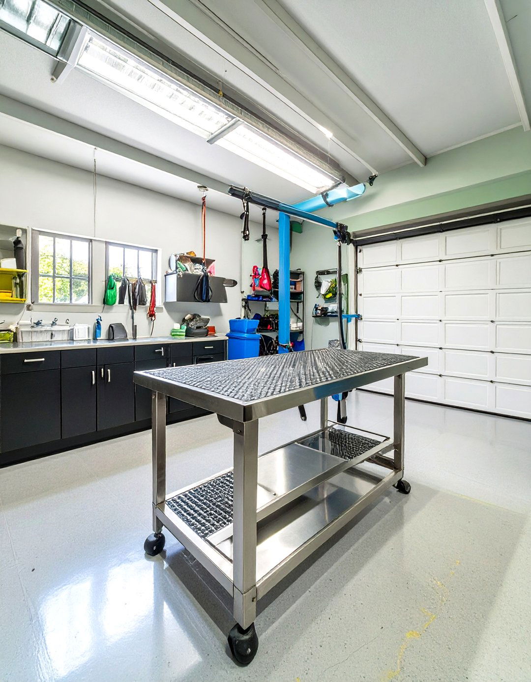 The Pet Grooming and Spa Garage - 30 garage makeover ideas