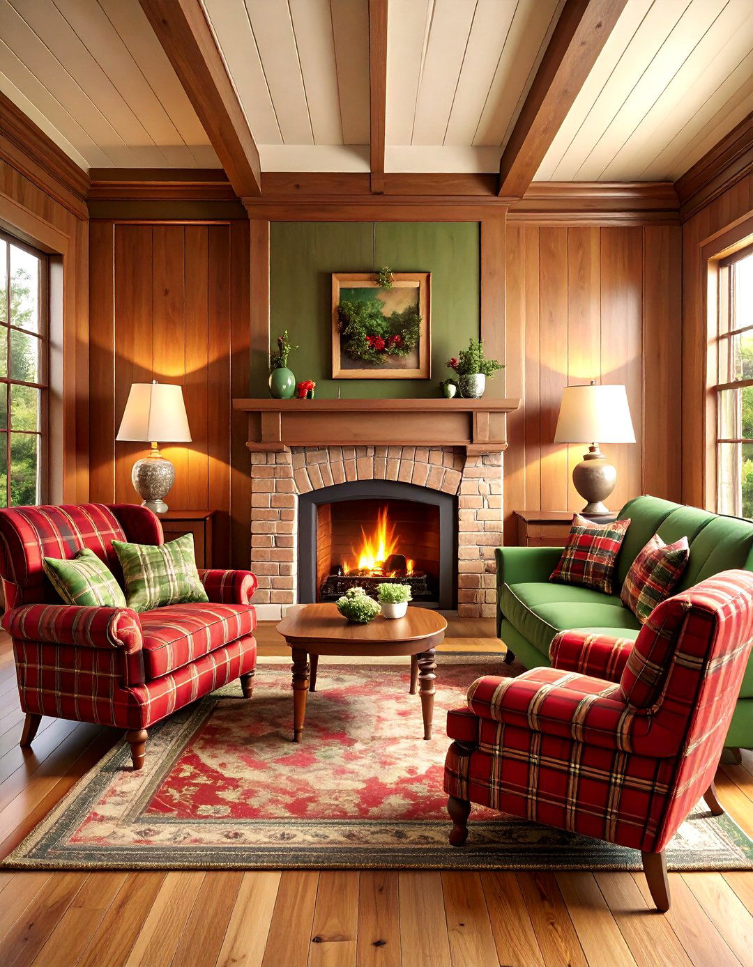 The Plaid Dressed Den - 30 90s interior design ideas