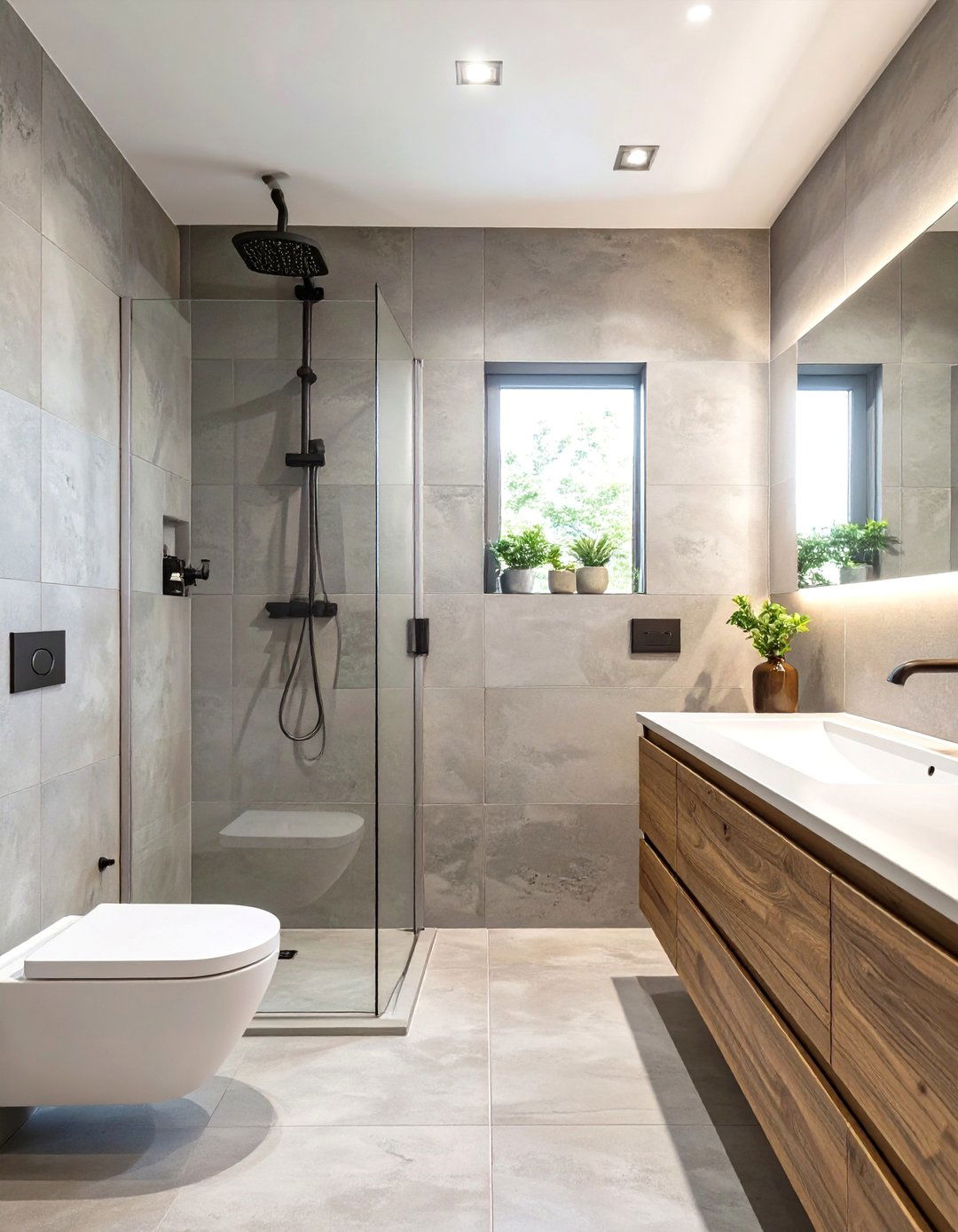 The Plaster Wall Bathroom Finish - 30 bathroom trends