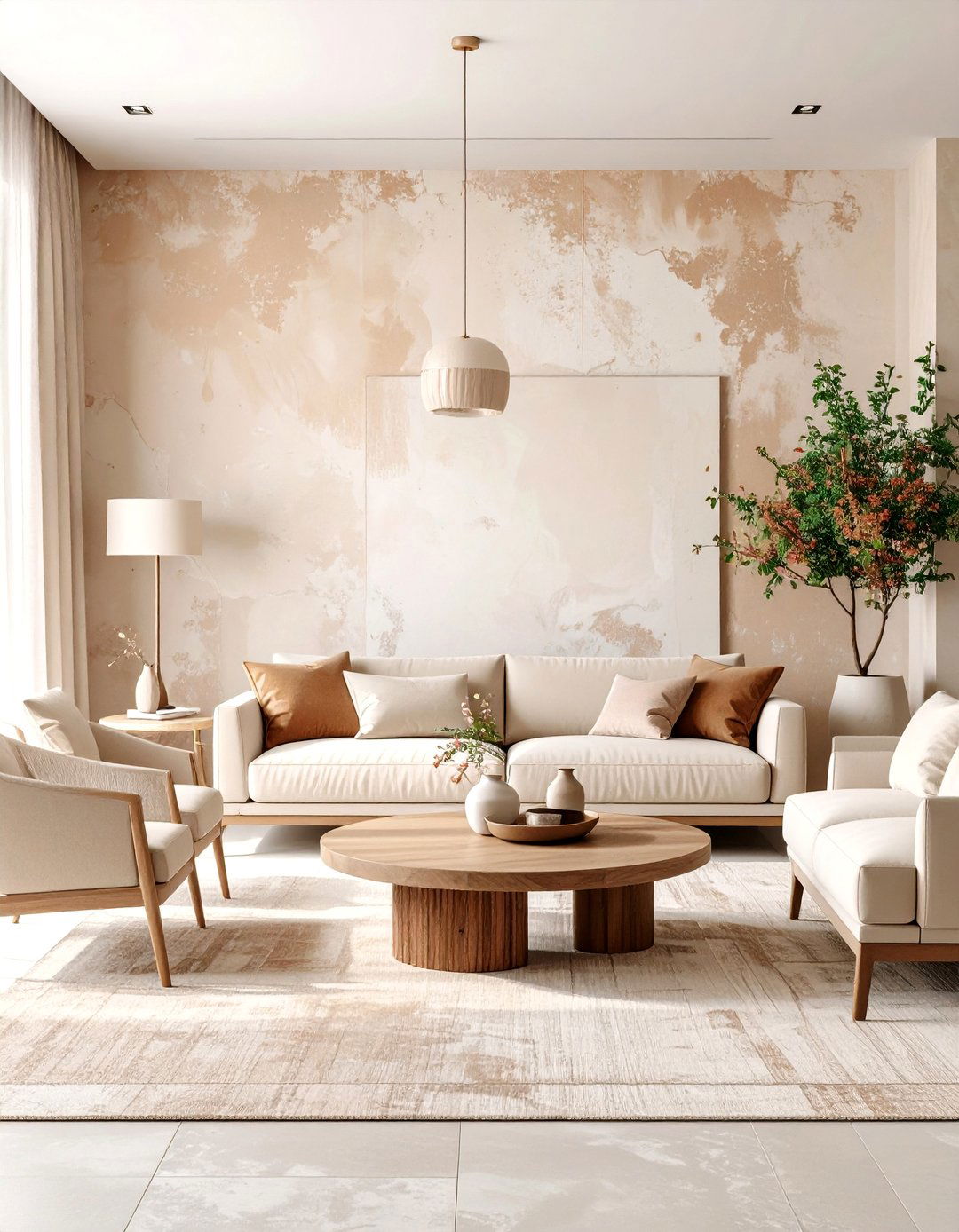 The Plaster and Limewash Wall Finish - 30 2025 living room trends