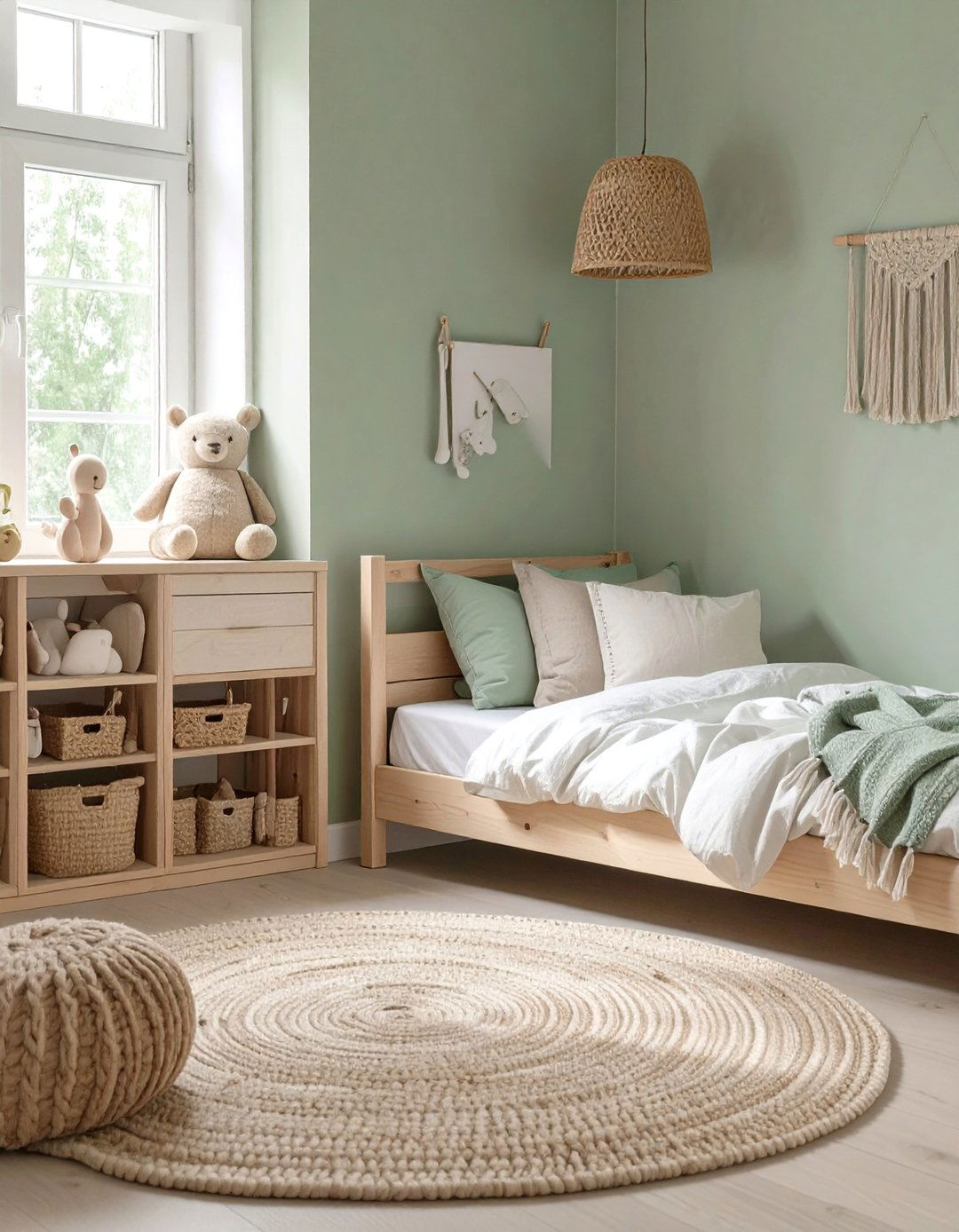 The Playful Kids Room with Natural Materials - 30 danish interior design ideas