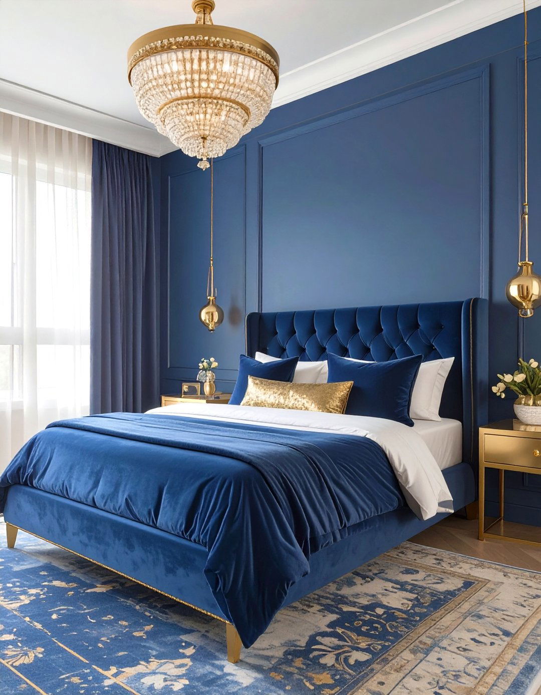 The Plush Velvet Jewel Toned Bedroom - 30 cozy master bedroom ideas