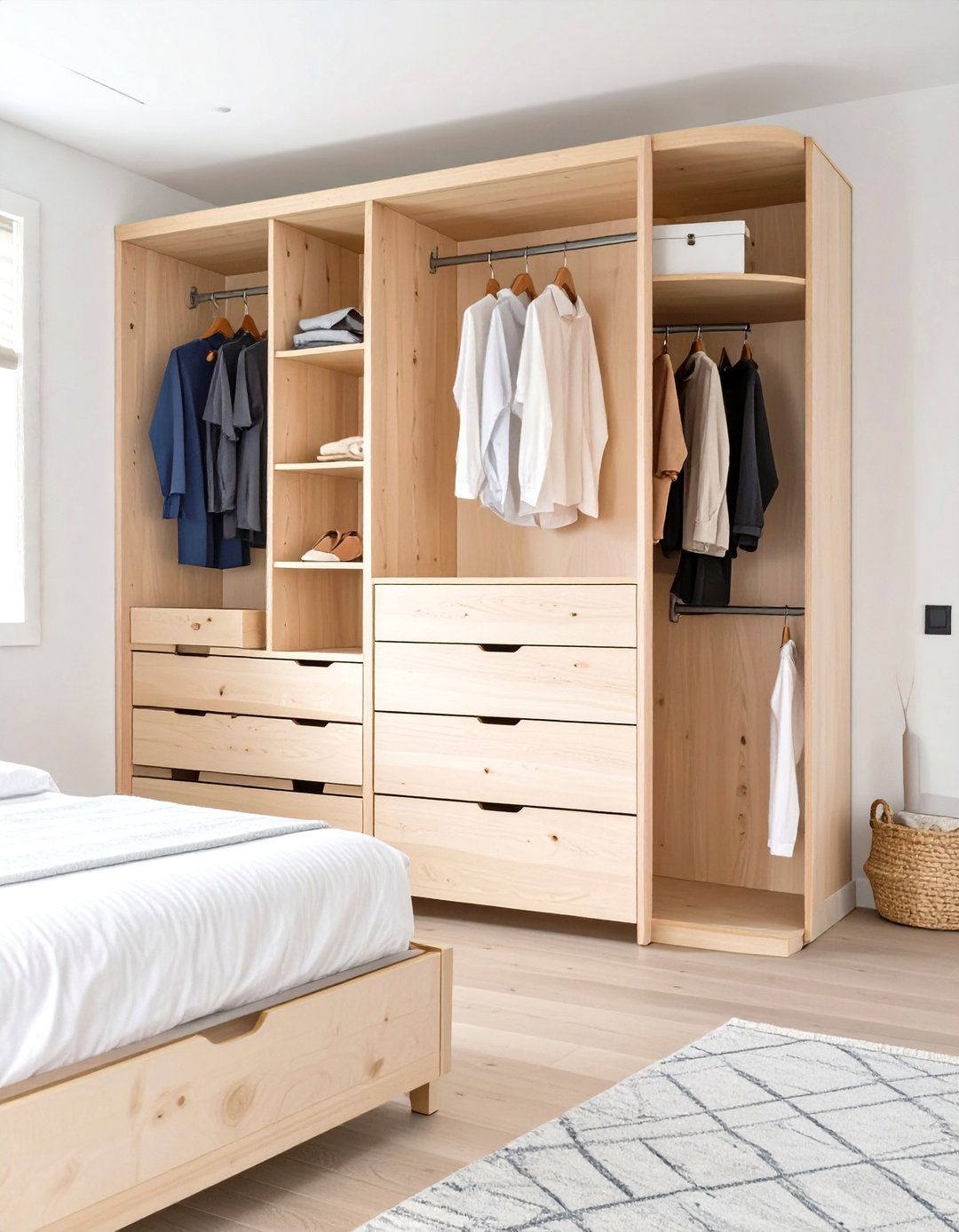 30 Open Closet Ideas to Show Off Your Wardrobe