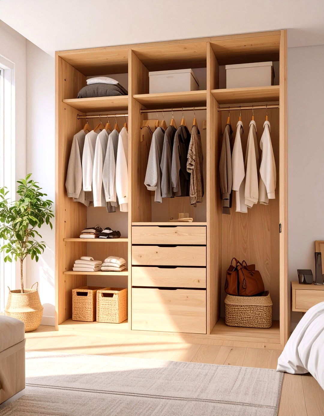 The Plywood Custom Fit Closet - 30 closet by design cost ideas