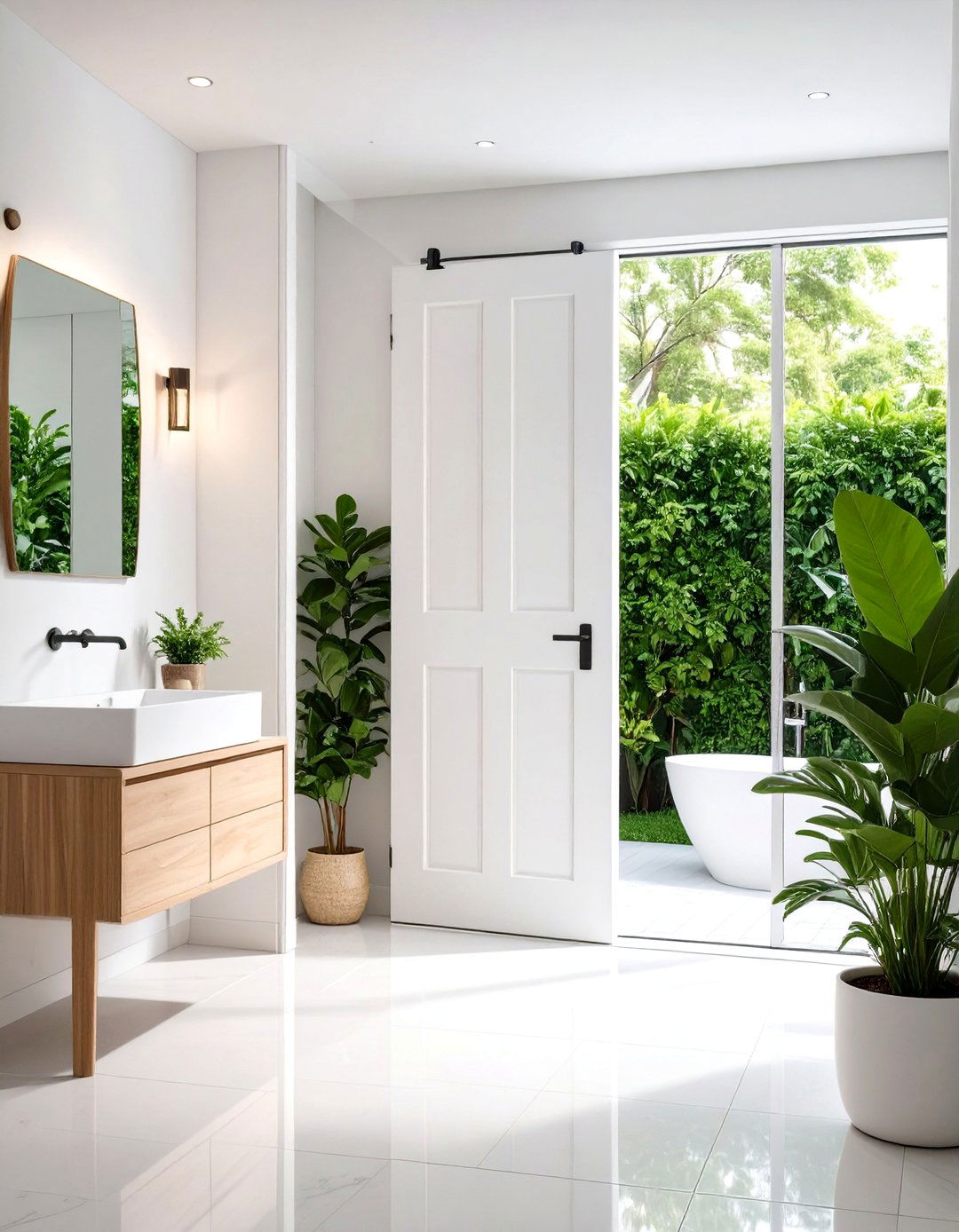 The Pocket Door Entry Shower Room - 30 limited space tiny shower room designs