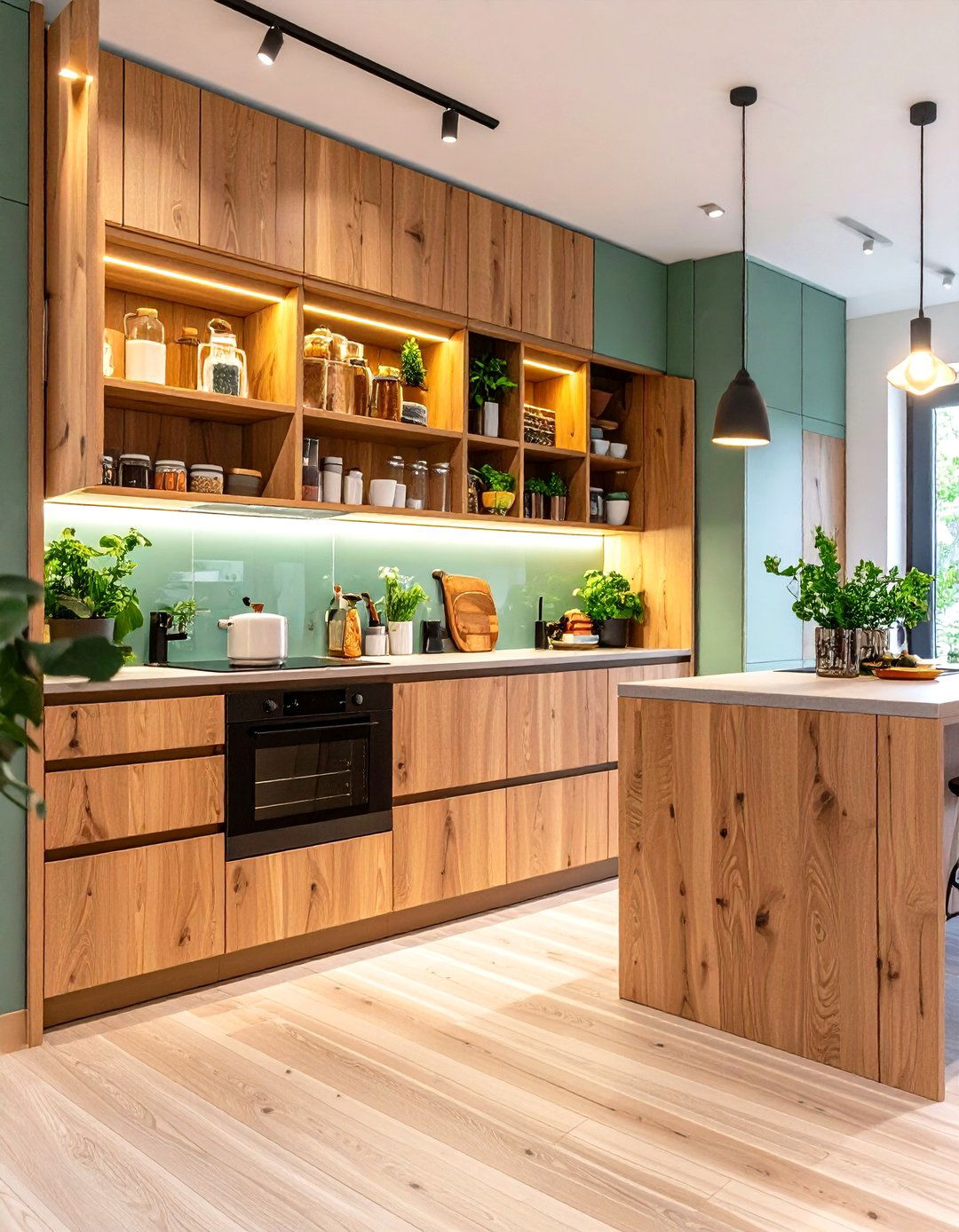 The Pocket Door Kitchen Pantry - 30 kitchen pantry ideas