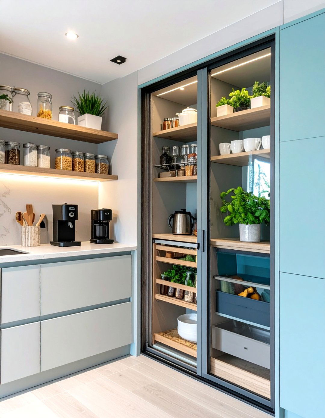 The Pocket Door Pantry Kitchen - 30 new kitchen designs