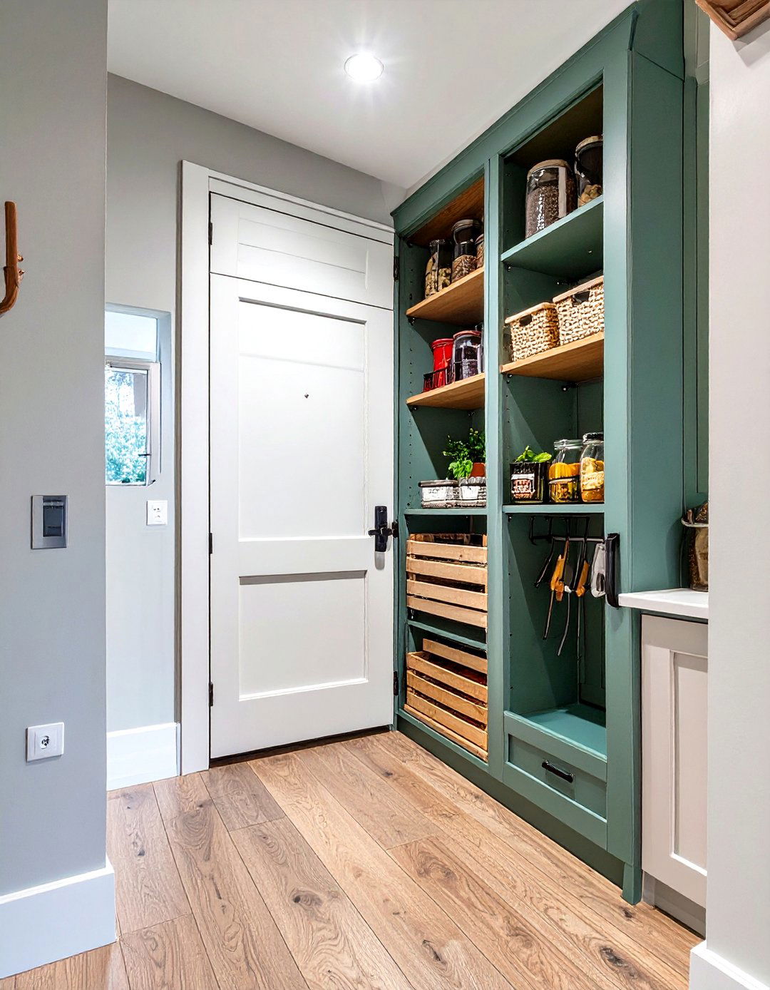 The Pocket Door Pantry - 30 custom pantry ideas