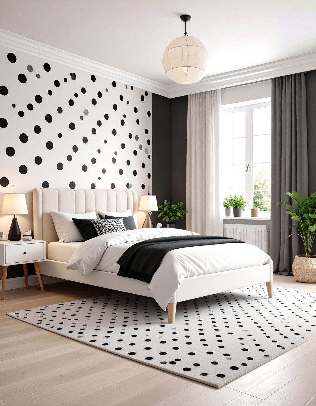 The Polka Dot Bedroom - 30 girl kids bedroom ideas