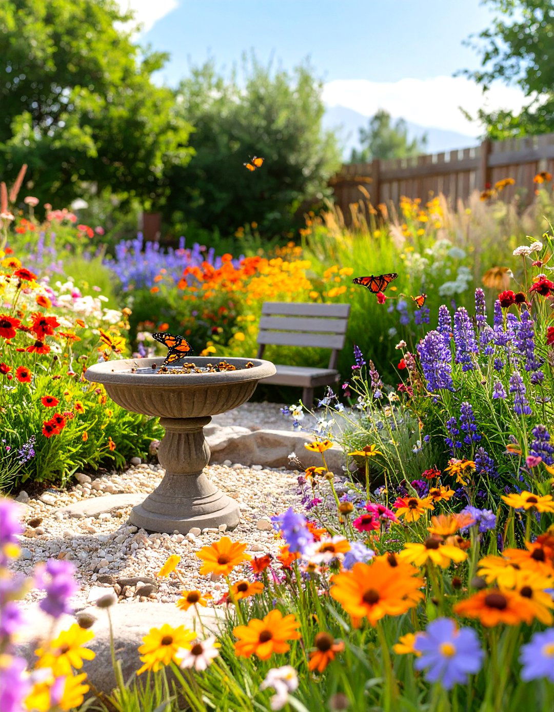 The Pollinator Friendly Garden - 30 kids backyard ideas