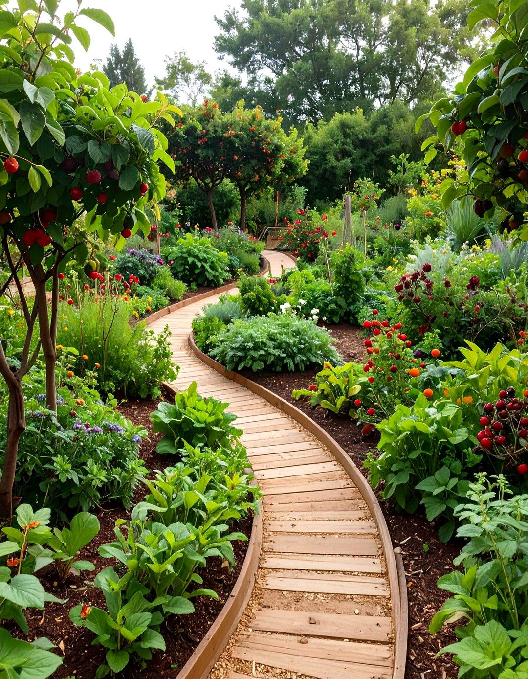 The Polyculture Food Forest Garden - 30 creative vegetable garden design ideas