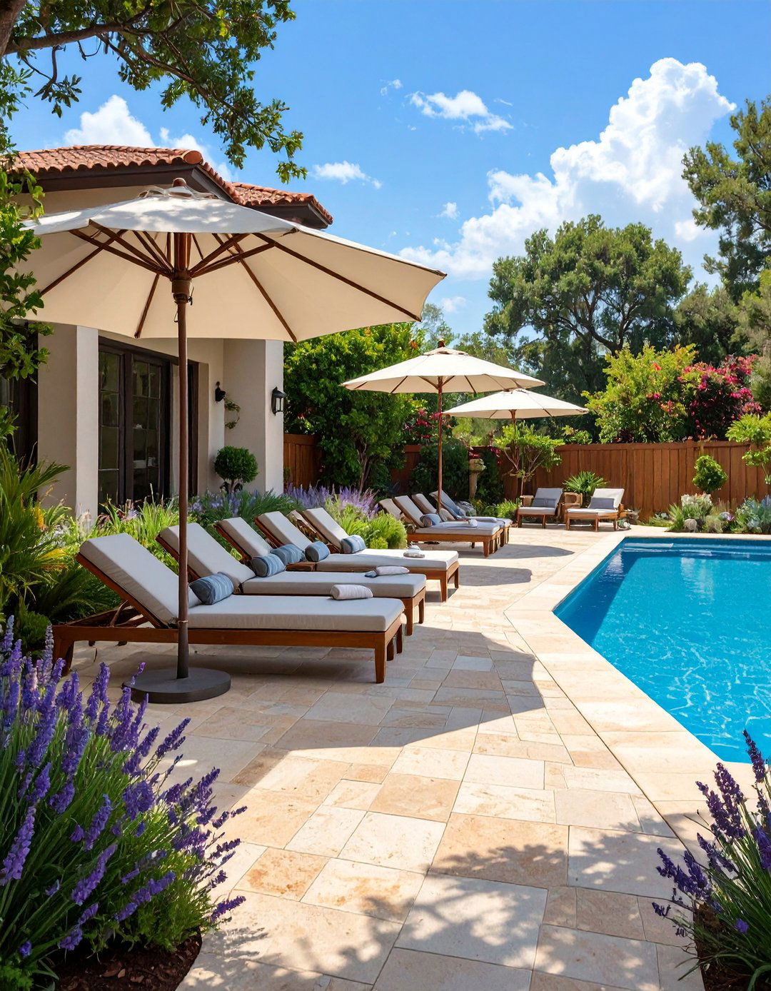 The Poolside Non Slip Paver Deck