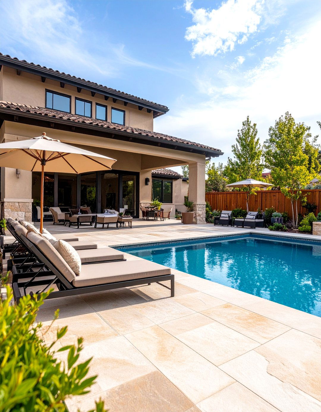 The Poolside Resort Lounge - 30 backyard makeover ideas