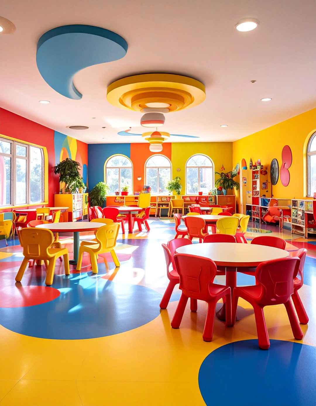 The Pop Art Inspired Playroom - 30 70s interior design ideas