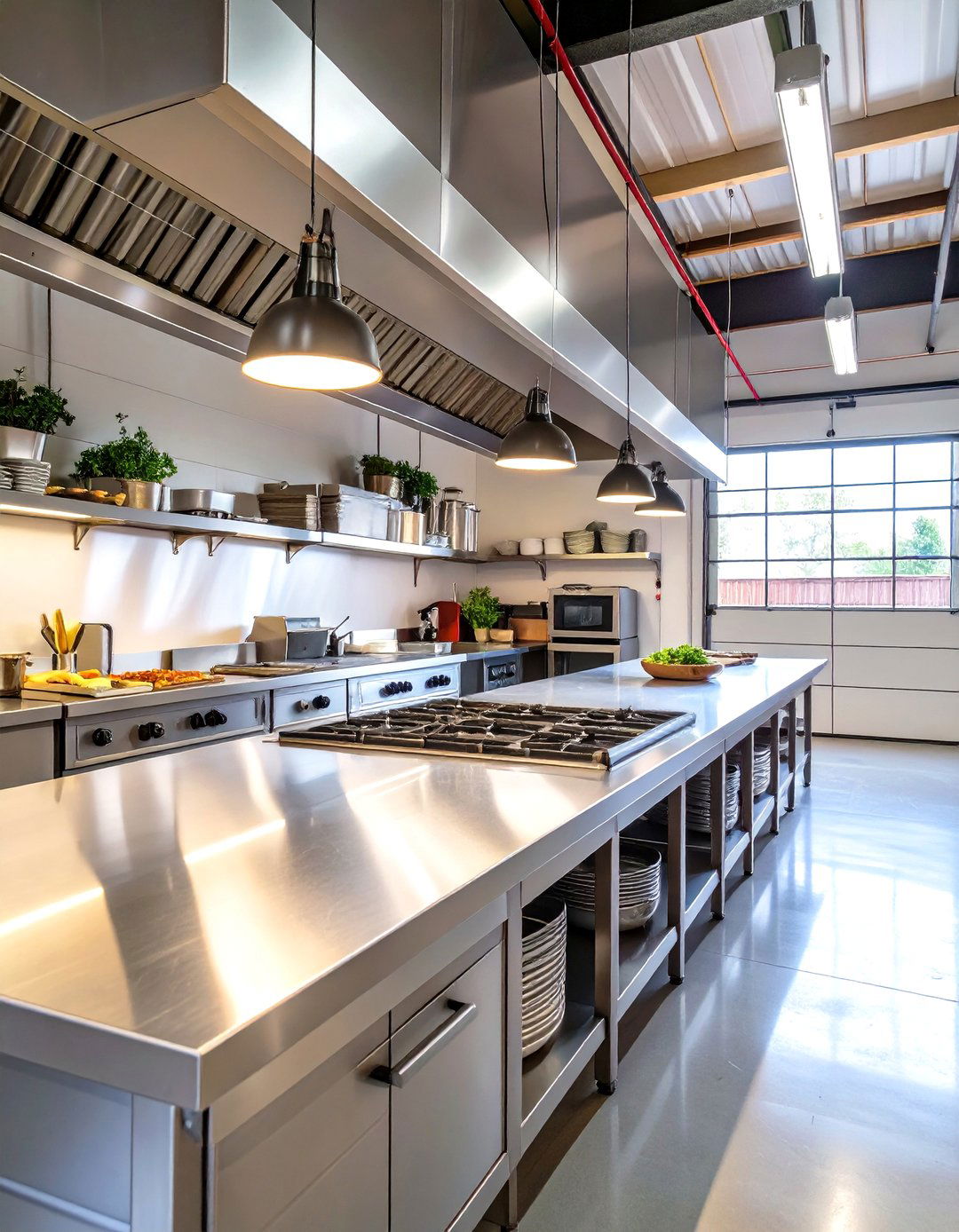 The Pop Up Restaurant Garage Kitchen - 30 garage kitchen ideas