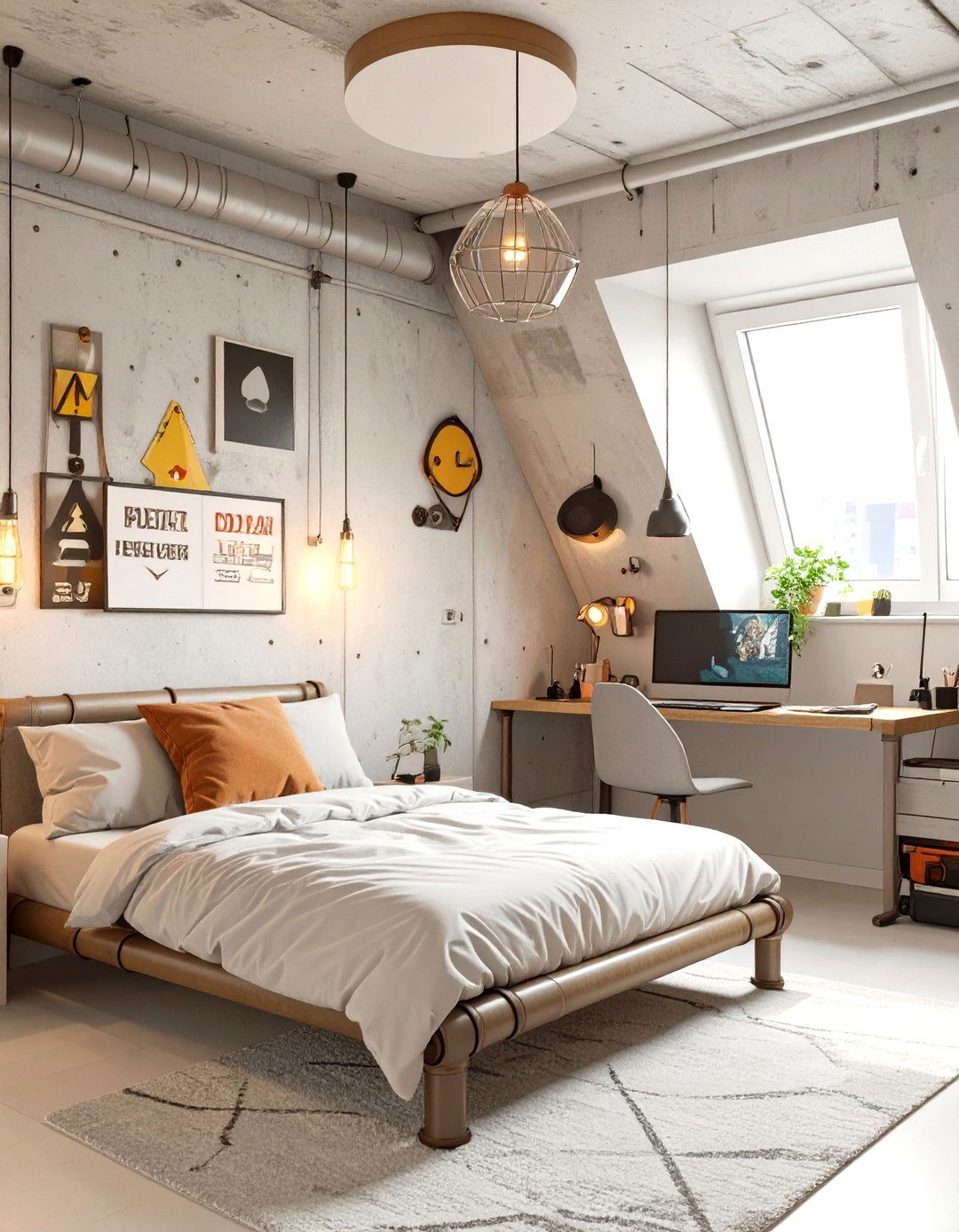 The Post Apocalyptic Bunker Bedroom - 30 boys gaming bedroom ideas