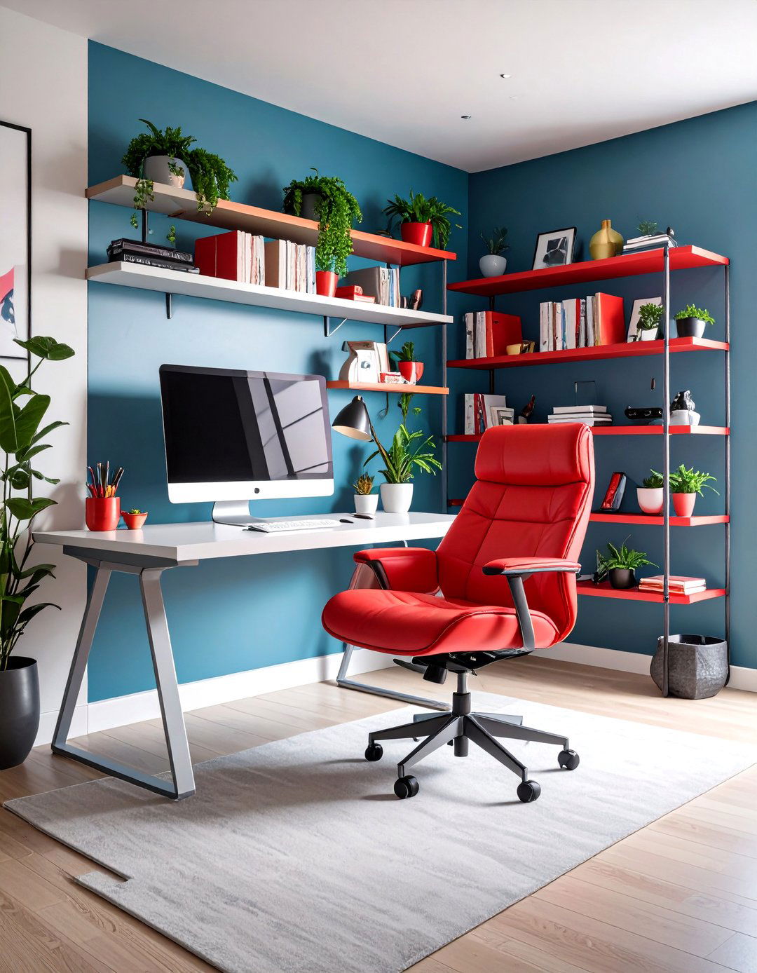 The Postmodern Home Office - 30 80s interior design ideas