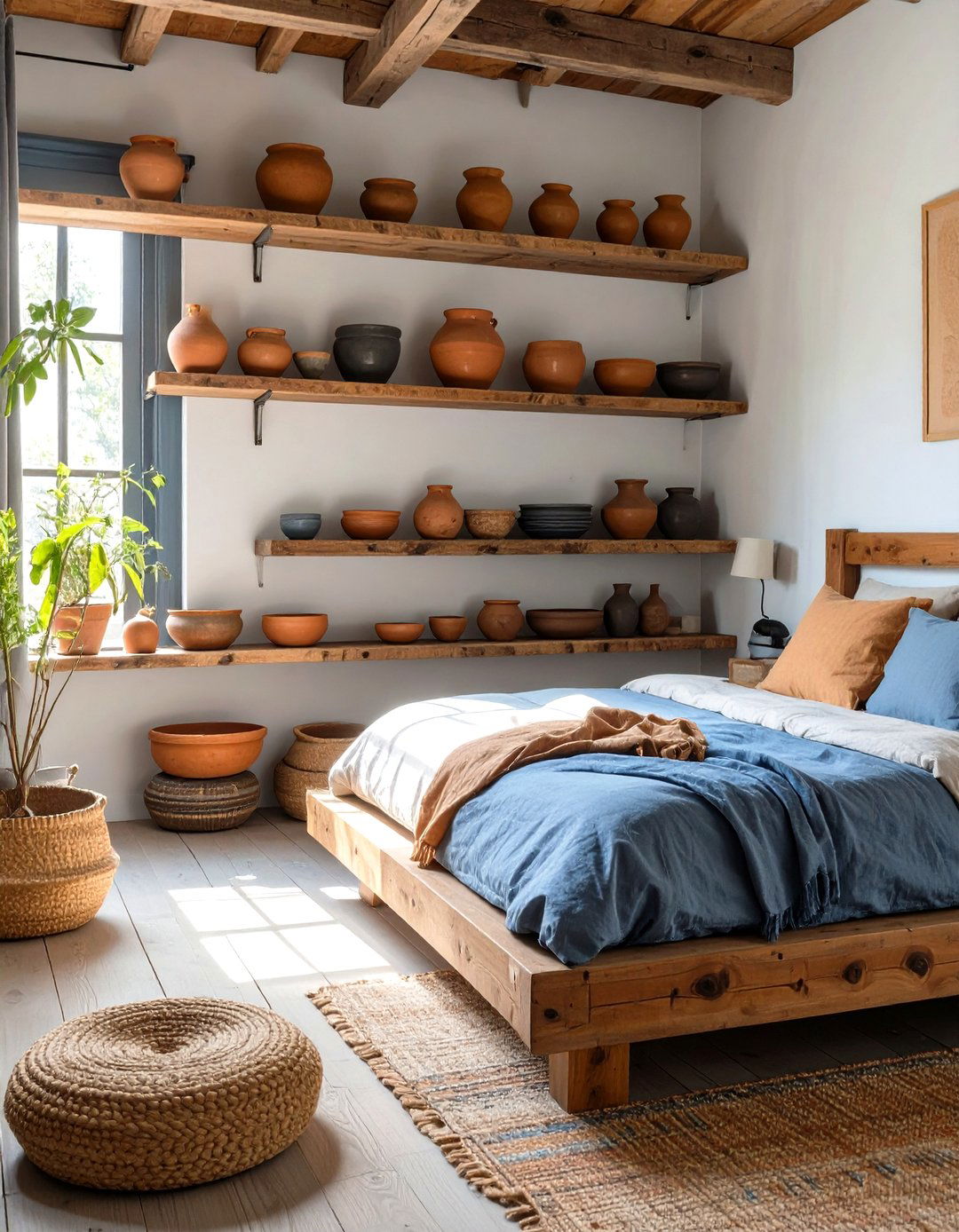 The Potters Studio Bedroom - 30 cottagecore bedroom ideas
