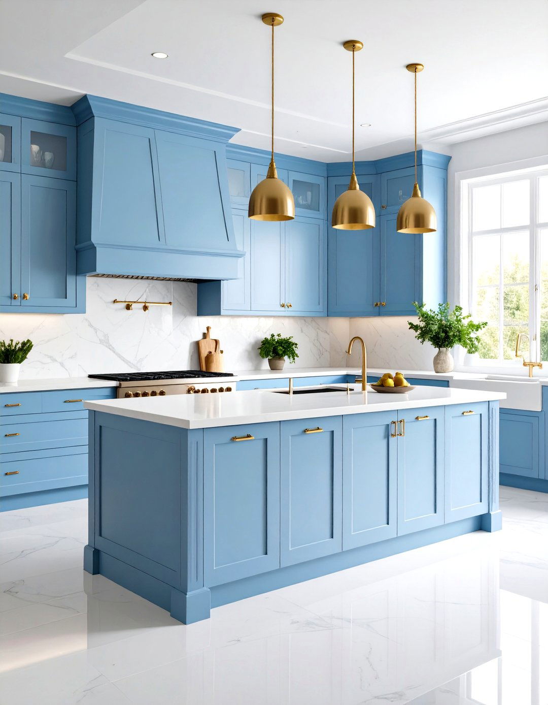 The Powder Blue Kitchen - 30 kitchen decor ideas 2025