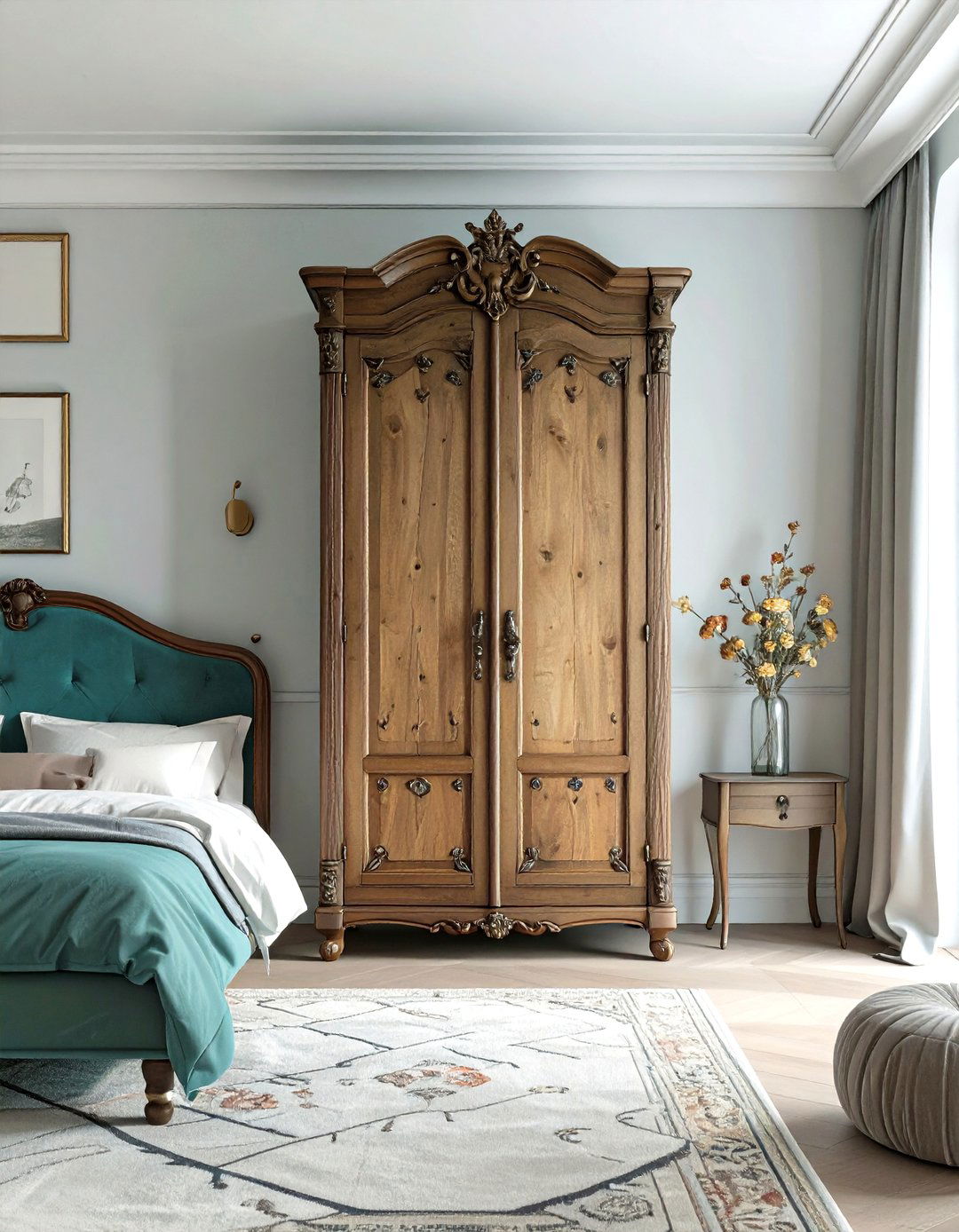 The Power of a Single Statement Antique - 30 modern french interior design ideas